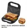 SAGA 2 SLICE SANDWICH MAKER SG-7311 SAGA 2 SLICE SANDWICH MAKER SG-7311